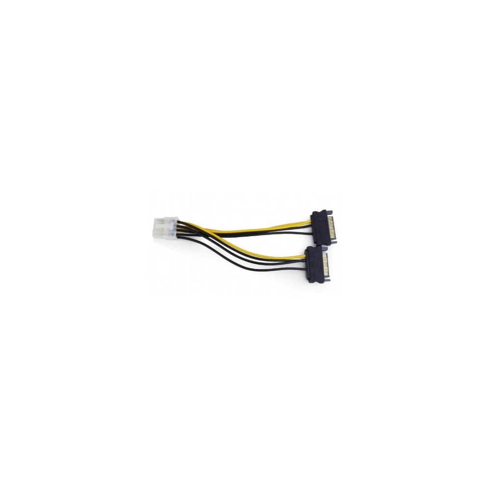 2 X SATA to 8 Pin Power Adapter