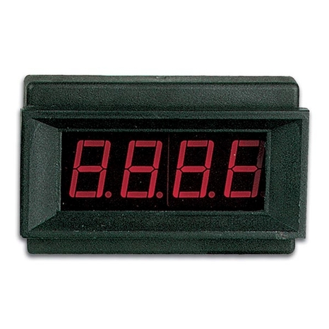 Digital Panel Meter LED - 9V DC