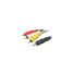 Cable audio/vidéo 3.5mm 4 Conducteurs 5 pouces