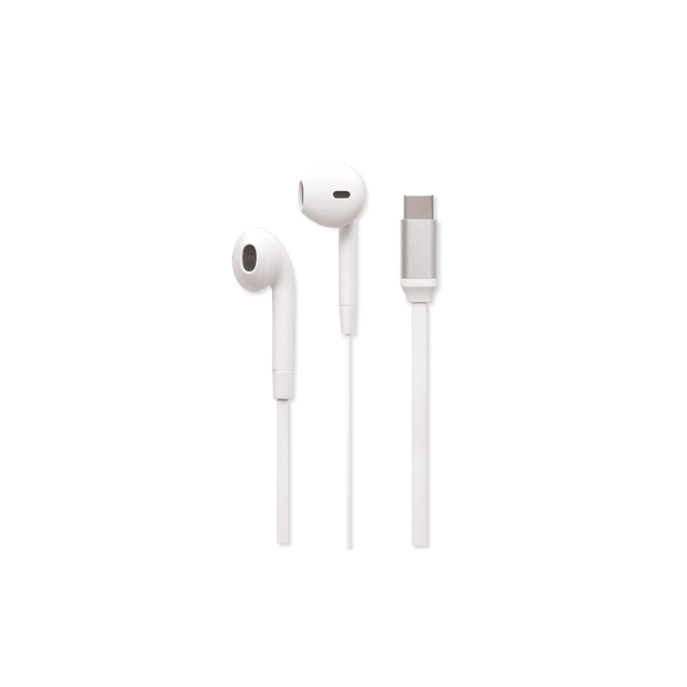 USB-C Classic Fit White Earbuds