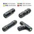 IP68 2 Contacts waterproof Connector
