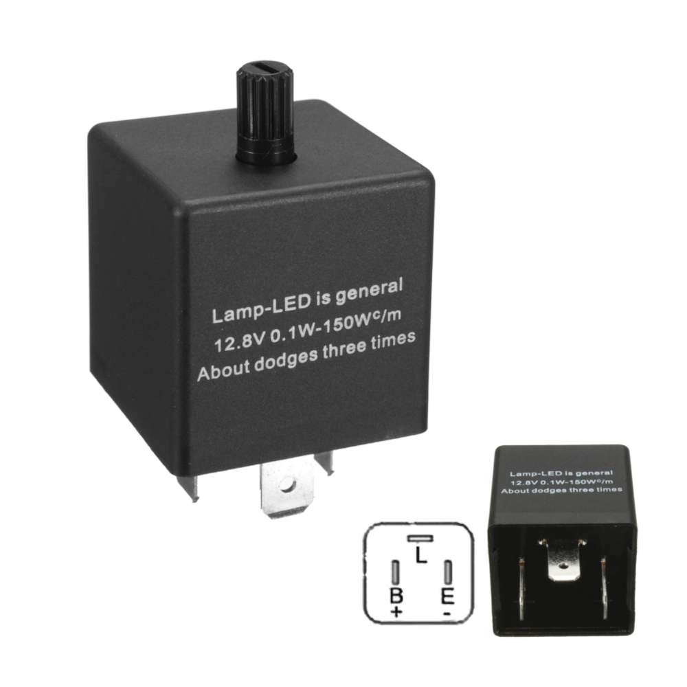 Relais clignotant ajustable 12v 0.1W-150W.c/m