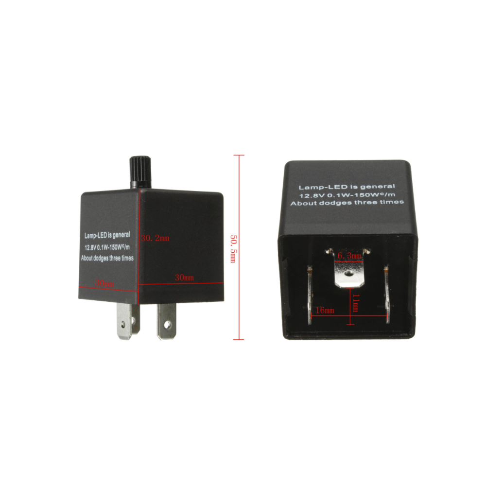 Relais clignotant ajustable 12v 0.1W-150W.c/m