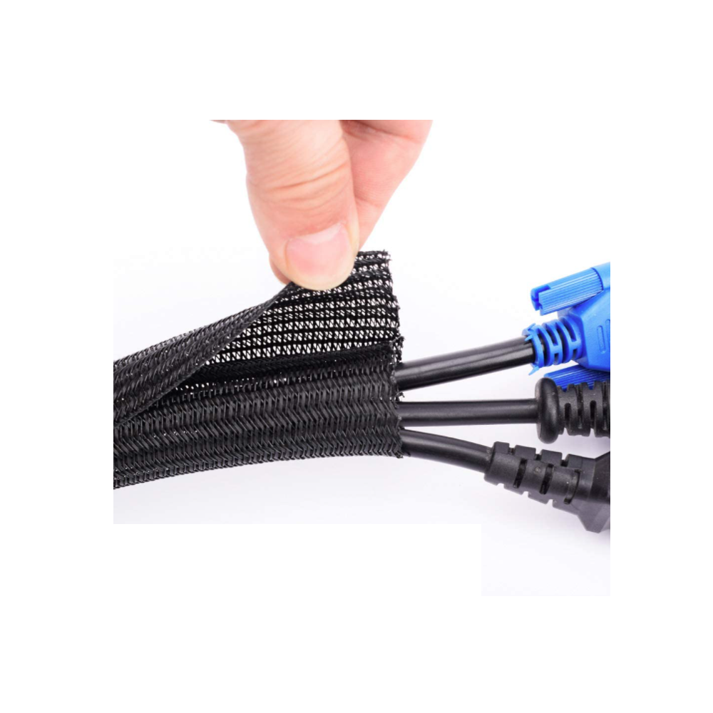 Gaine Protectrice Tressée Fendue 1/4