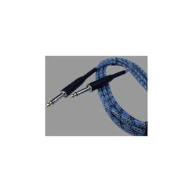 Blue 1/4 M/M MONO cable, 20 feet
