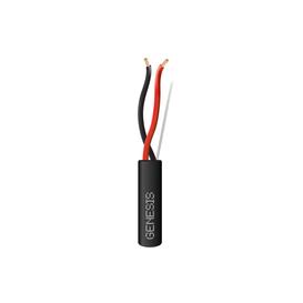 Black 500 ft. 2-16 Direct Burial Speaker Wire