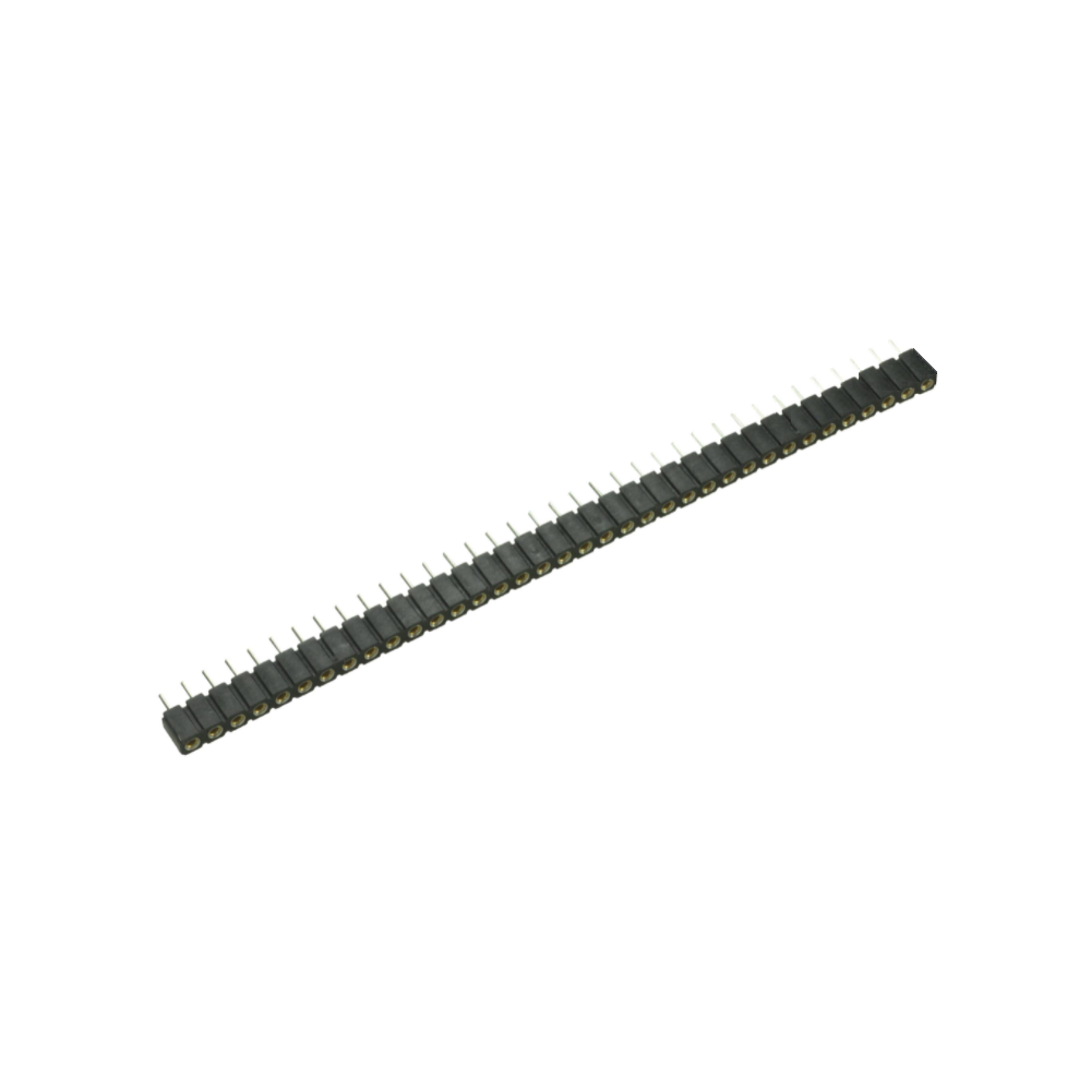 PCB Receptacle 2.54mm Single Row 36 Contacts