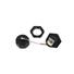 Shielded Female RJ45 Chassis Mount Connector - CAT5e- 110 punchdown - IP68 waterproof