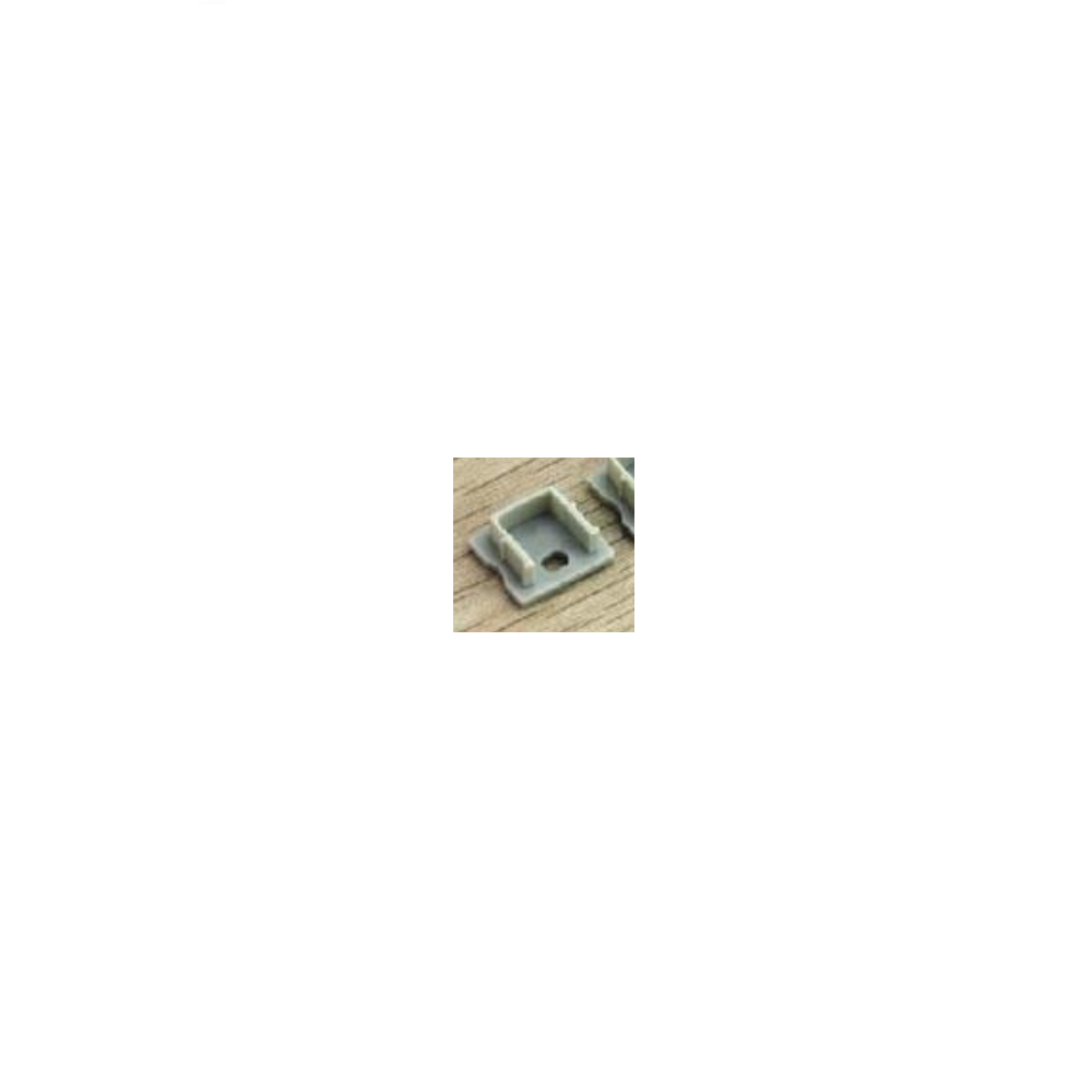 Rail End Cap With Hole - Sold Per Unit