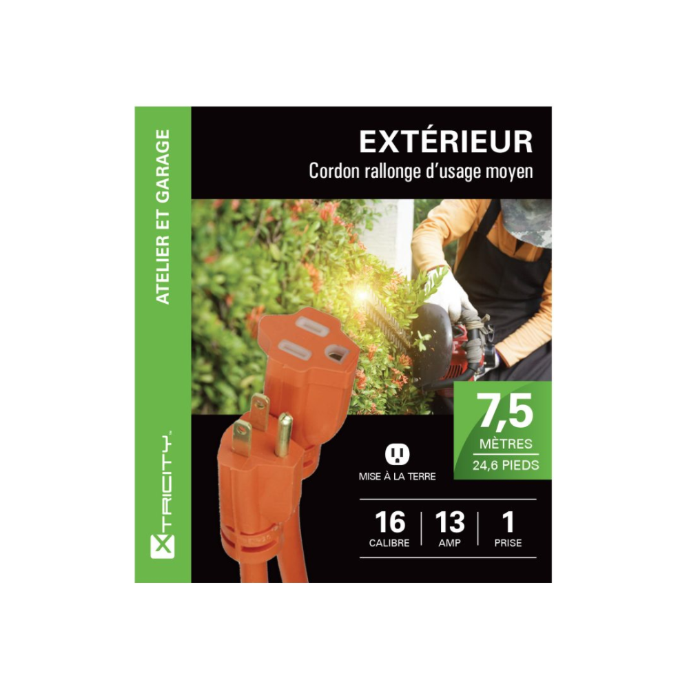 Rallonge Extérieure 7.5m