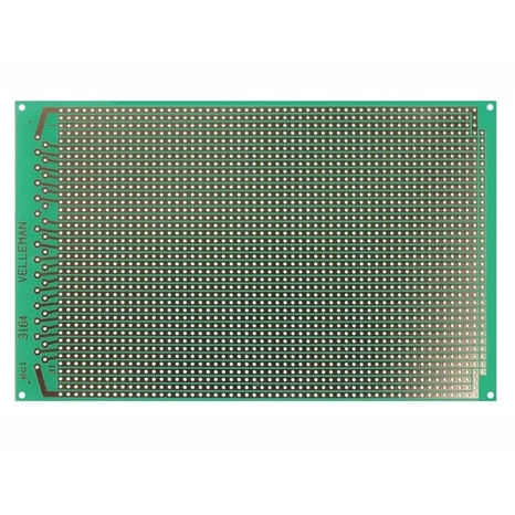 Eurocard Pastille 2 Trous - 100x160mm - FR4
