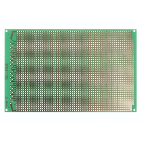 Eurocard Pastille 3 Trous - 100x160mm - FR4