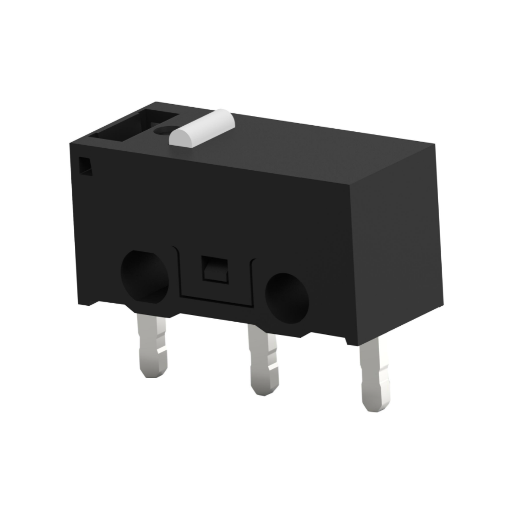 Microrupteur Ultra Subminiature Pin Plunger SPDT PC Pin 100mA 30V