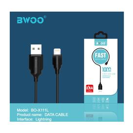 BWOO USB à Lightning chargeur rapide blanc 5V 2.4A 3 pieds