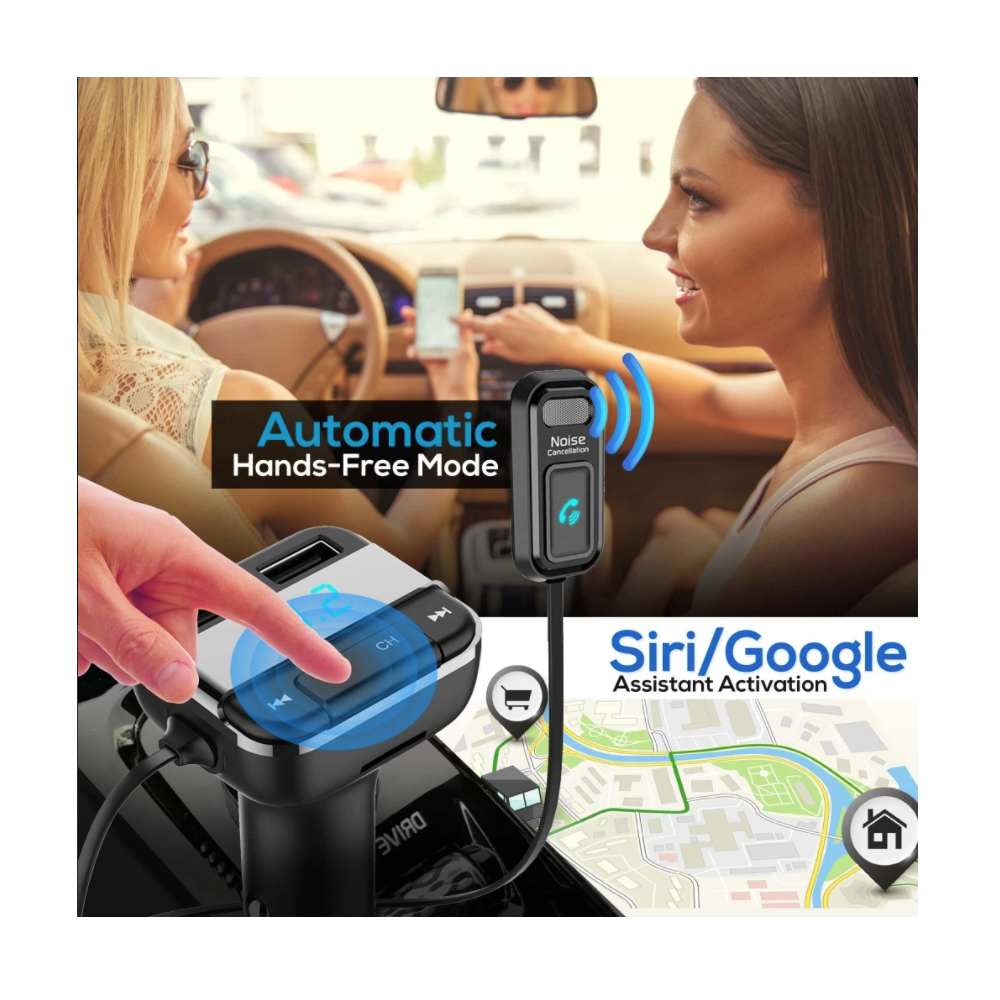 Wireless BT Audio Streaming Car Kit