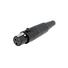 Mini-XLR 3-Pin Female Connector