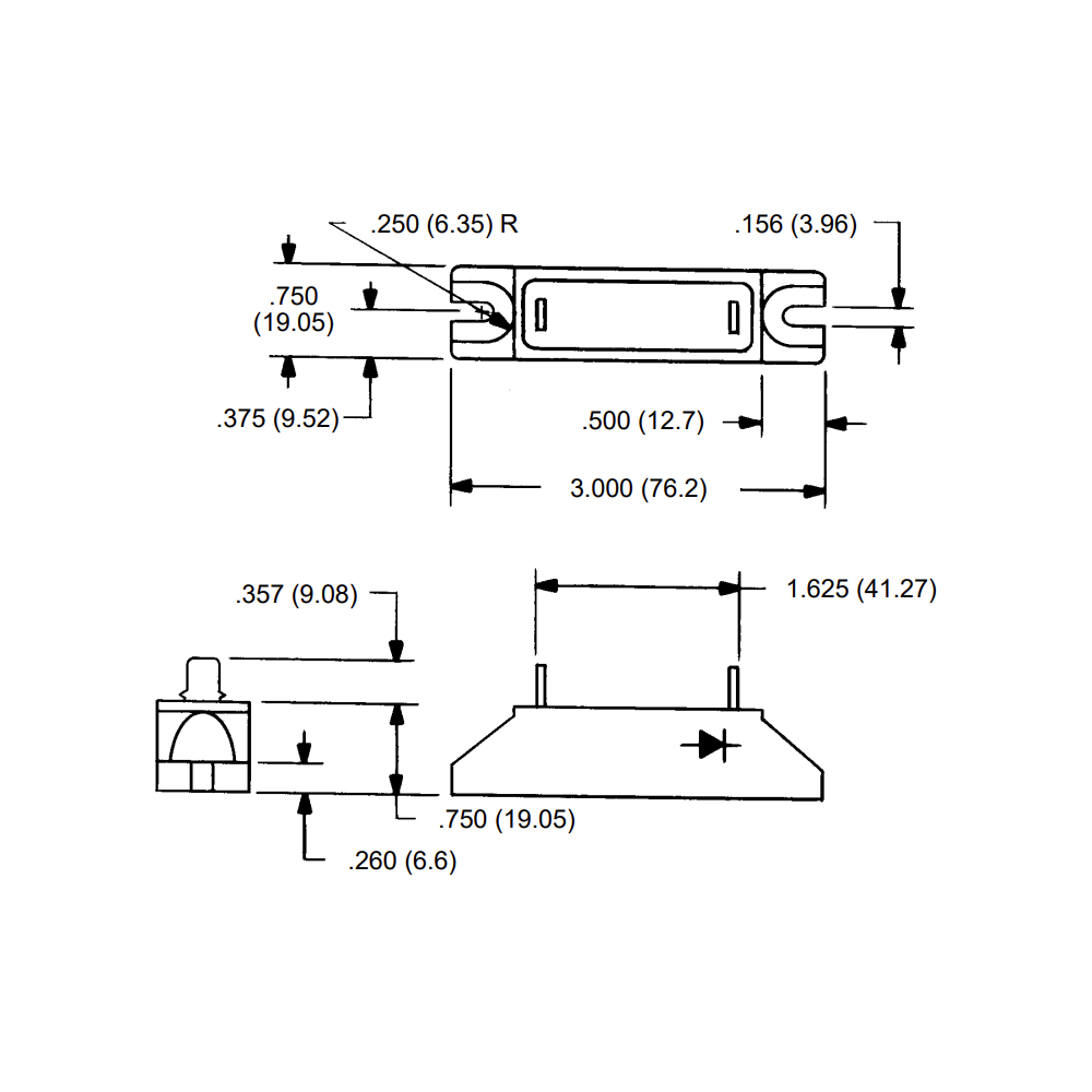 Diode pour micro-ondes 12kV 750mA