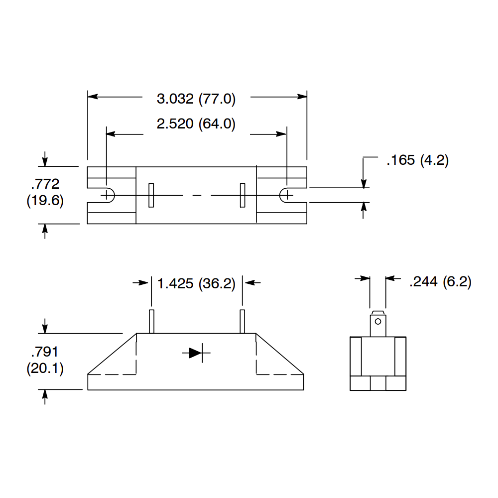 Diode pour micro-ondes 12kV 1A MAX