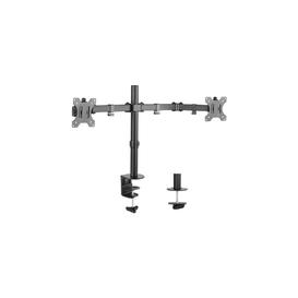 DM340 Dual Monitor/TV Desk Stand 13-32 