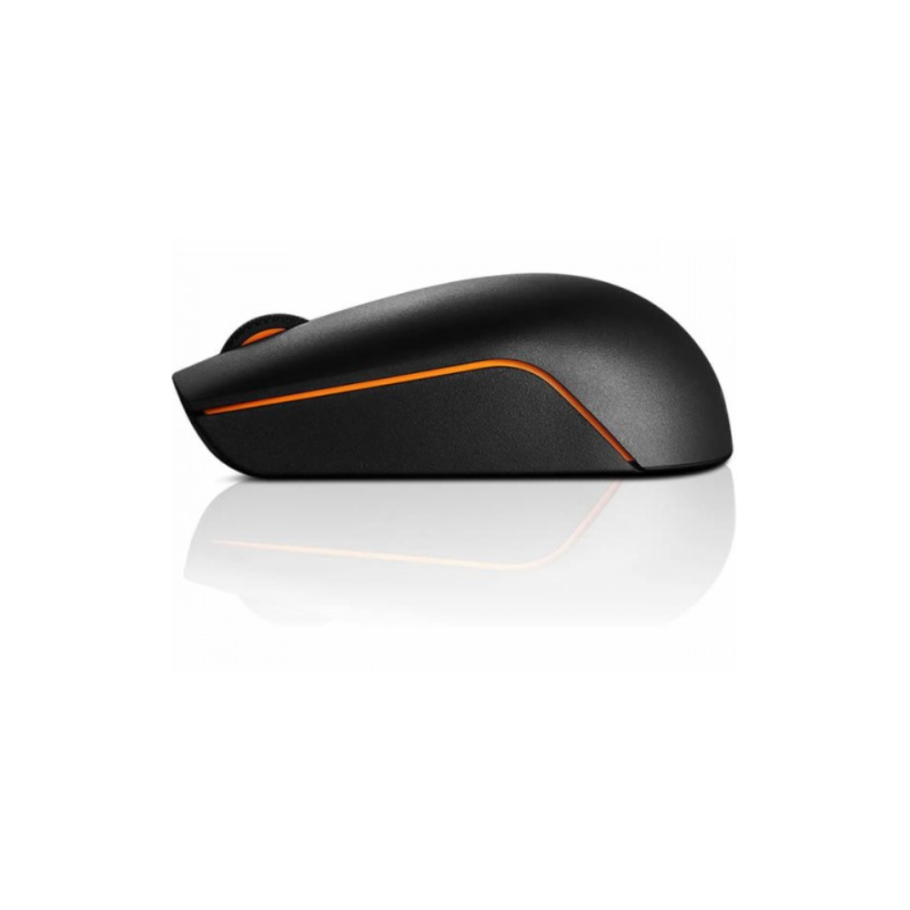 Lenovo 300 Compact Wireless Mouse - Black