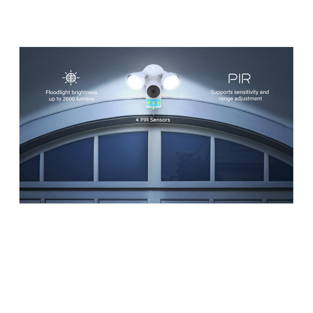 Foscam F41 Quad HD Dual-Band Wi-Fi PIR IP Floodlight Camera
