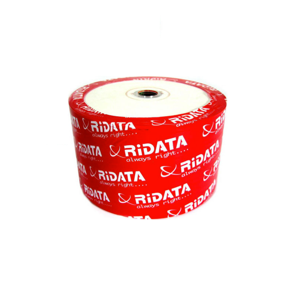 R80JS52-RD-IWN50 Ridata hub Printable 52x CD-R, 50 pcs/pk OPP