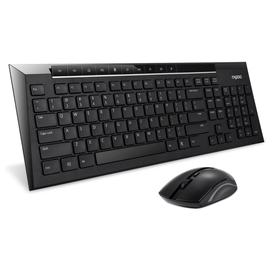 Arion Rapoo 8200P 5G Clavier et souris multimédia sans fil 2 en 1