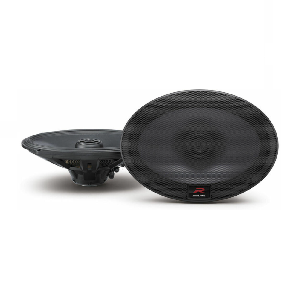 Alpine R2-S69.2 Enceintes coaxiales à 2 voies de 600W en crête (200W RMS) série R 6x9 pouces