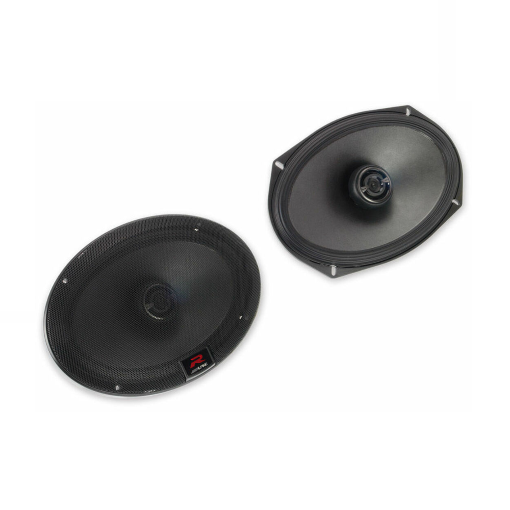 Alpine R2-S69.2 Enceintes coaxiales à 2 voies de 600W en crête (200W RMS) série R 6x9 pouces