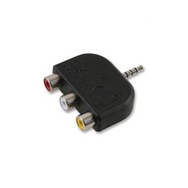 Adaptateur audio-vidéo RCA vers fiche 1/8 3,5mm