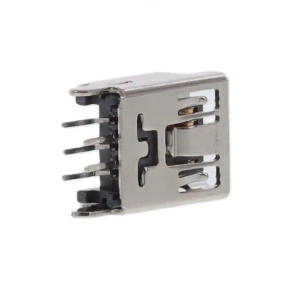 USB - Mini B USB 2.0 Receptacle Connector 5 Position Through Hole