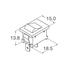 Rocker Switch SPST 13A 5A 125V Panel Mount Snap-In
