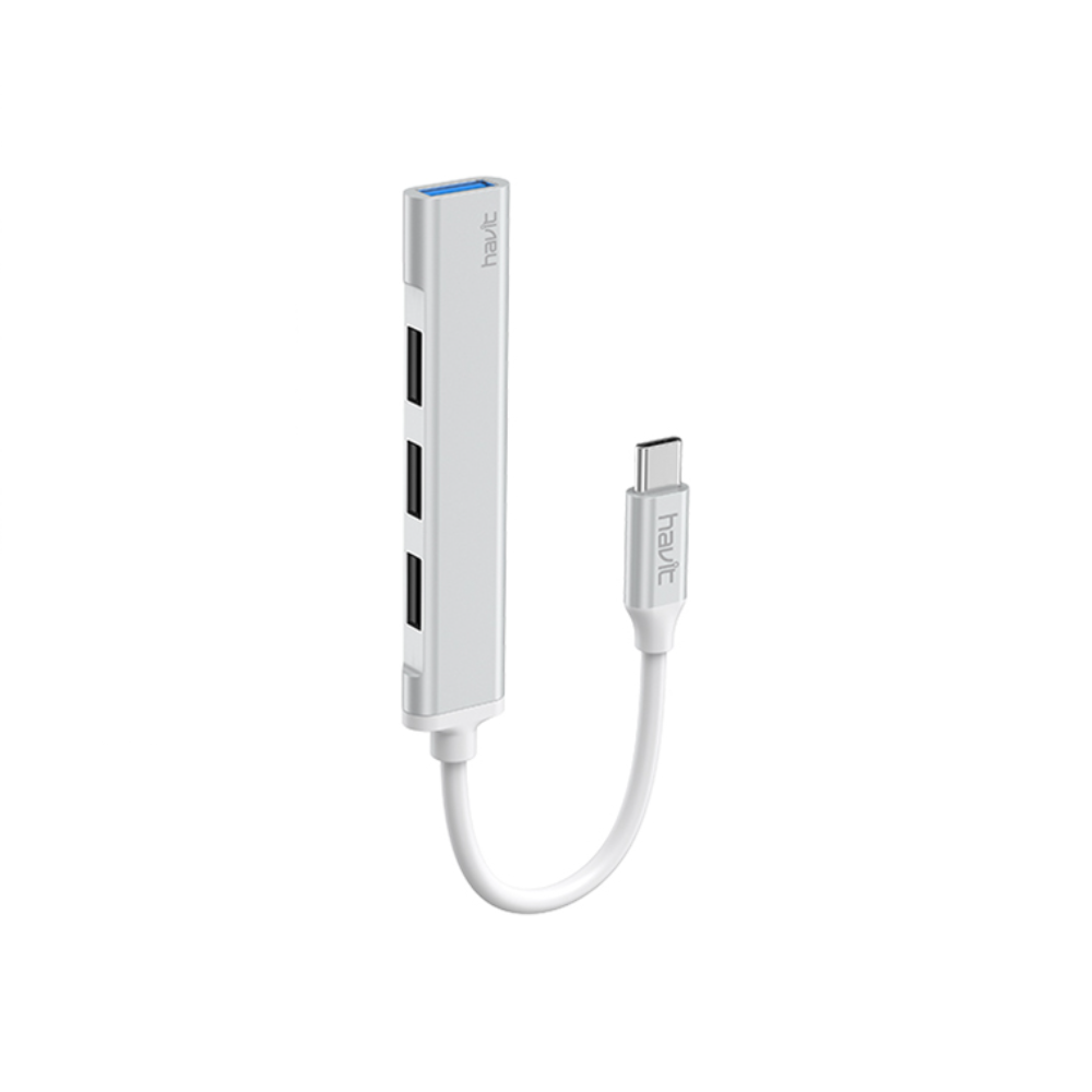 Havit HB41 Type-C to USB2.0 & USB3.0 5G Gbps fast 4x port Hub