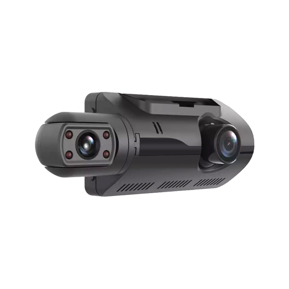Caméra de bord FHD 1080P 2 x Objectif de caméra Vue à 170 degrés Écran IPS 3 pouces Enregistreur de voiture