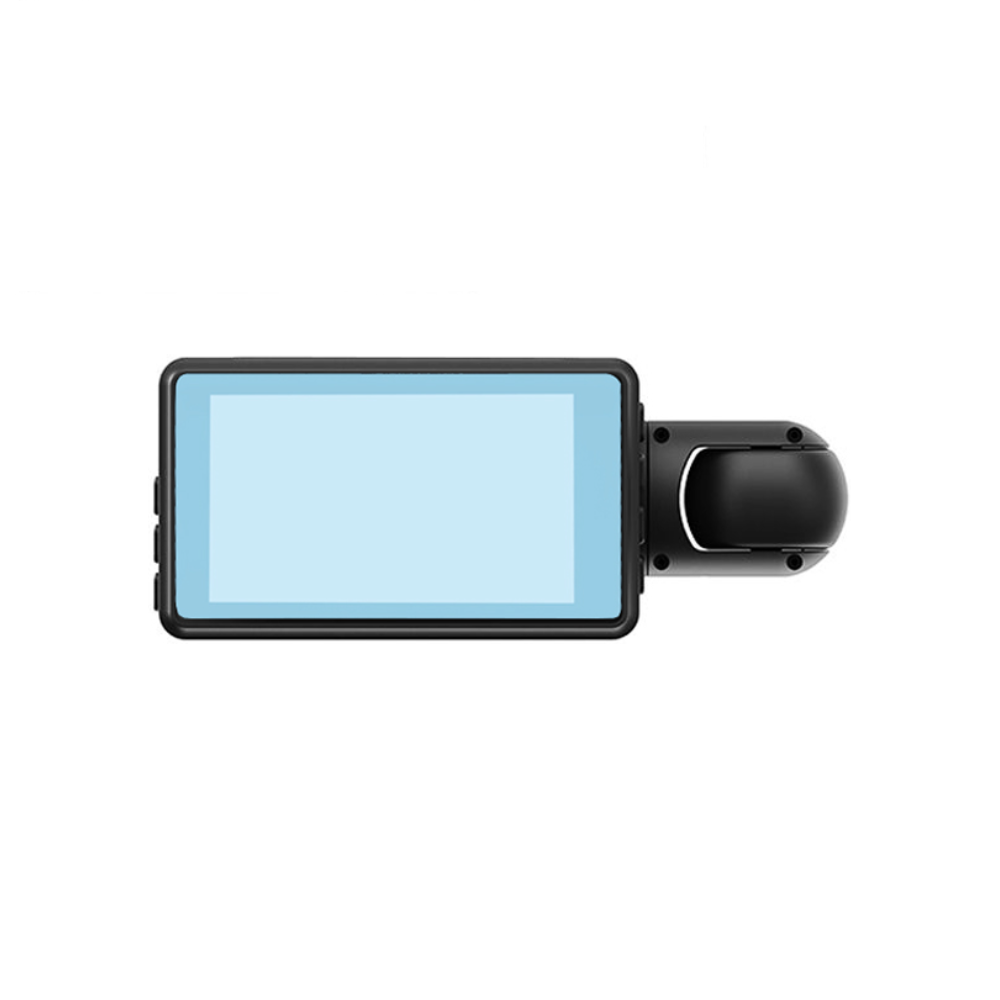 Caméra de bord FHD 1080P 2 x Objectif de caméra Vue à 170 degrés Écran IPS 3 pouces Enregistreur de voiture