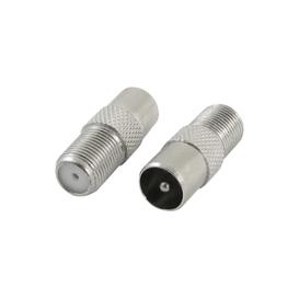 Adaptateur coaxial RF femelle fiche Jack-Pal