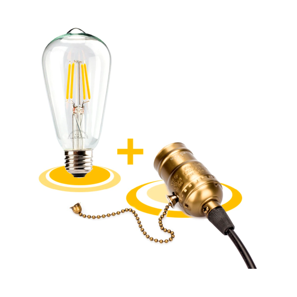 Edison light cheap bulb holder