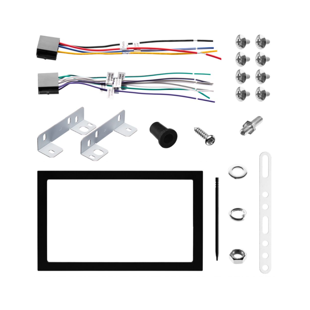 PLP9628B Planet Audio Lecteur DVD double DIN à écran tactile Bluetooth 6,2 pouces