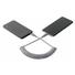 Ventev - Câble USB-C à USB-C spiralé Charge/Sync Helix de 3 pieds gris