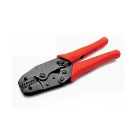 Pince à sertir pour cosses isolées à cliquet AWG 22-12 DIN0 .5 à 2.5