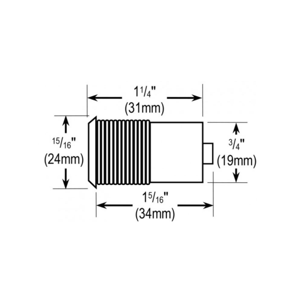 Infrared Proximity Sensor Stainless steel 19mm