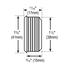 Infrared Proximity Sensor  38mm Stainless steel