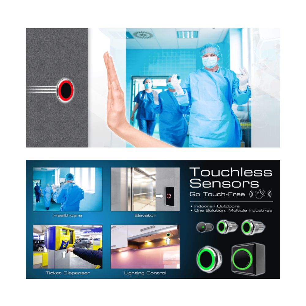Infrared Proximity Sensor  38mm Stainless steel