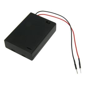 Porte-Batterie pour Plaque de Montage 3xAA