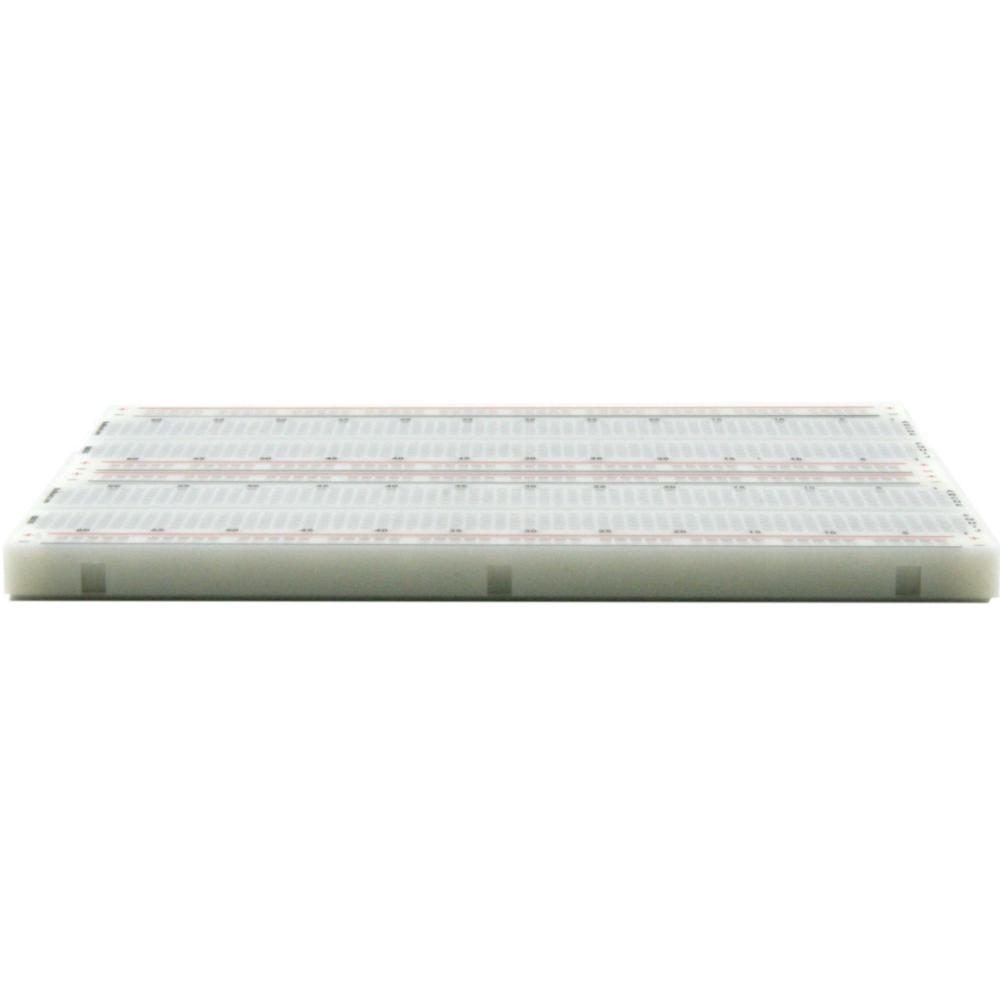 Carte BreadBoard 1660 tie-point sans soudure avec rails d'alimentation 165.1 x 108.6 x 8.5mm