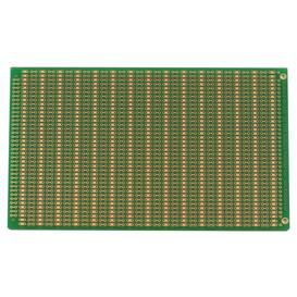 BB3U BusBoard-3U Zig-zag Busses Soldermask Accepts DIN Conn