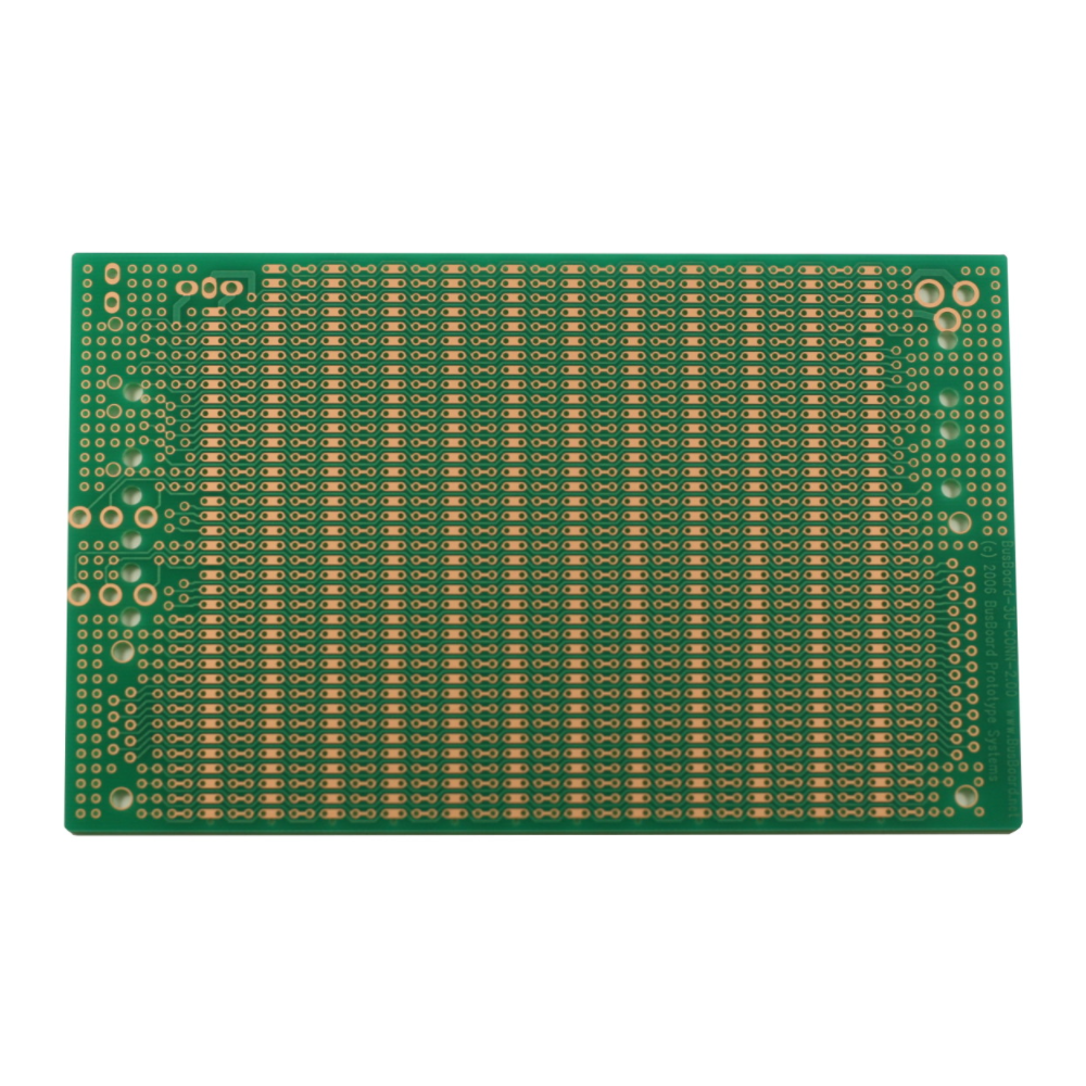 BB3UC BusBoard-3U-CONN Bus en zig-zag Connecteur Empreintes Soldermask 100 x 160 x 1.6mm