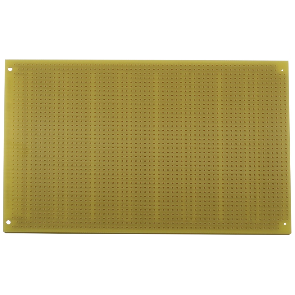 PowerBoard-3U avec bandes à 6 trous et rails d'alimentation entrelacés