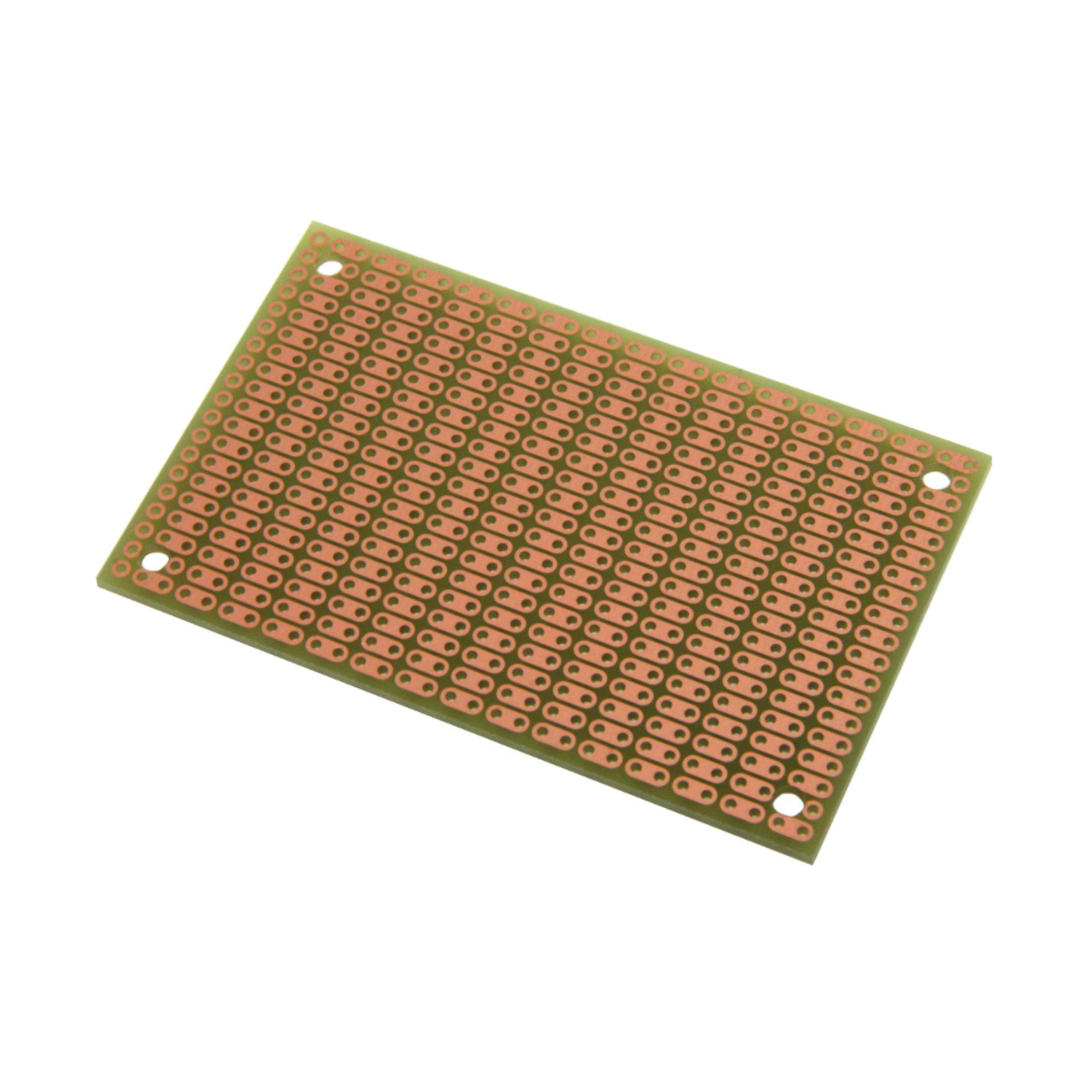 ProtoBoard-2H Size1 Bande de 2 trous 4 trous de montage 50 x 80mm