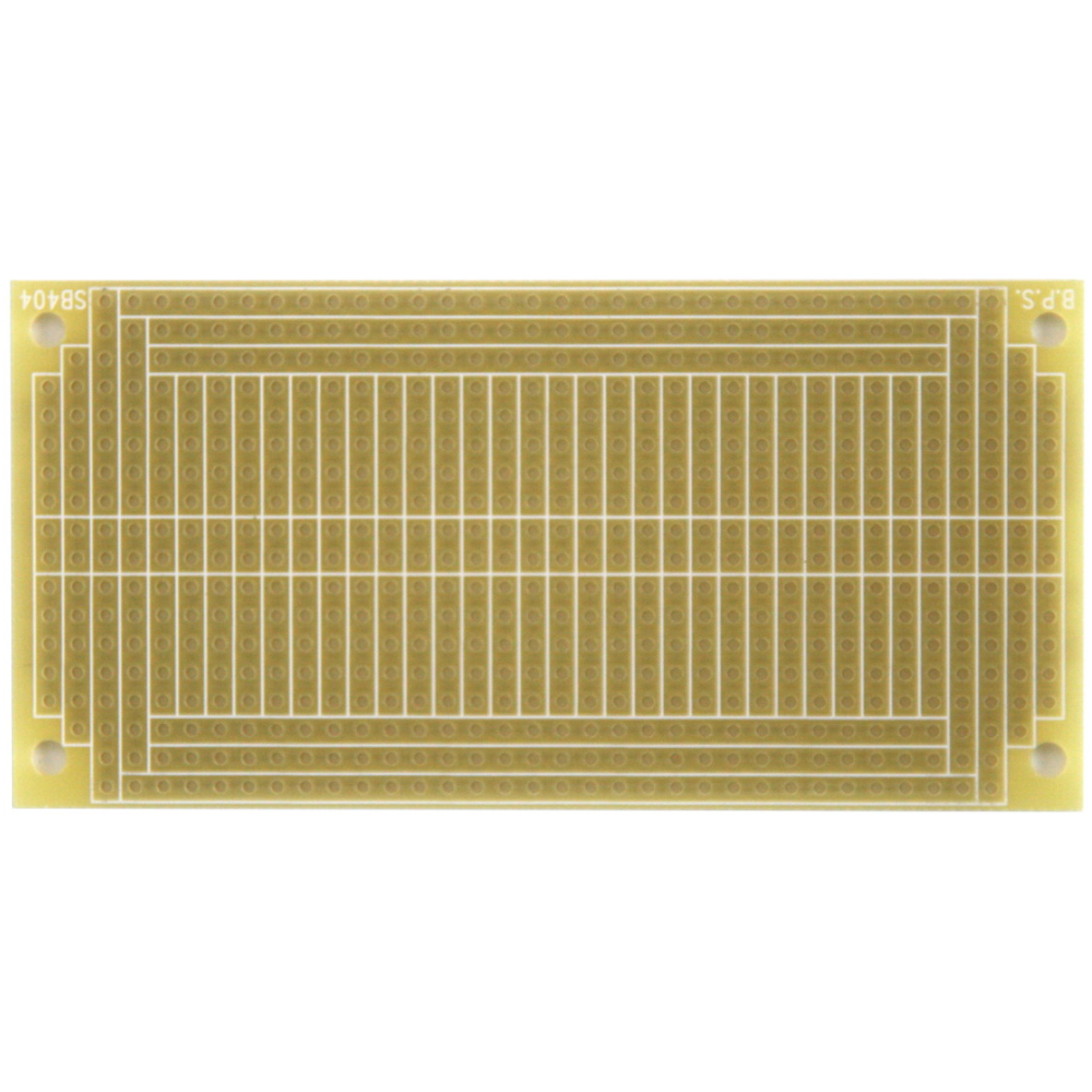 Carte PCB soudable avec trous de montage à 400 points d'attache 95.3 x 47.0mm